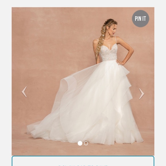 Hayley Paige Joan Wedding Dress - Picture 2 of 5